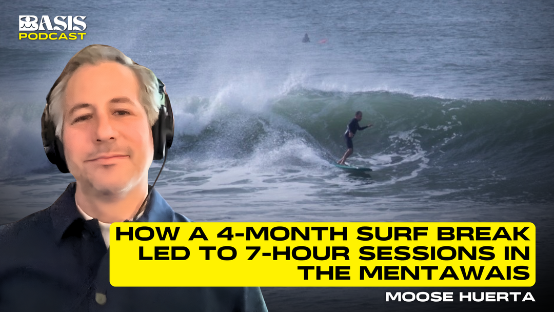How a 4-Month Surf Break Led to 7 Hour Sessions in the Mentawais w/ Moose Huerta