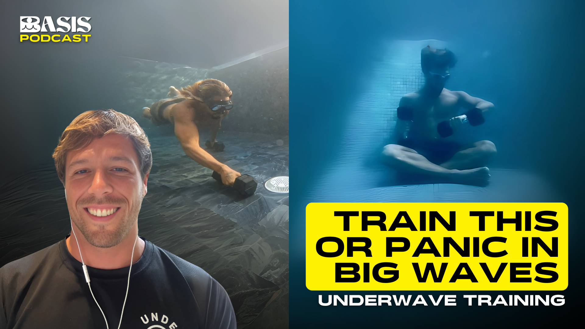Underwave Training: Train This or Panic in Big Waves – Basis Surf