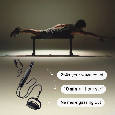 Sistema de entrenador de remo para surf Basis