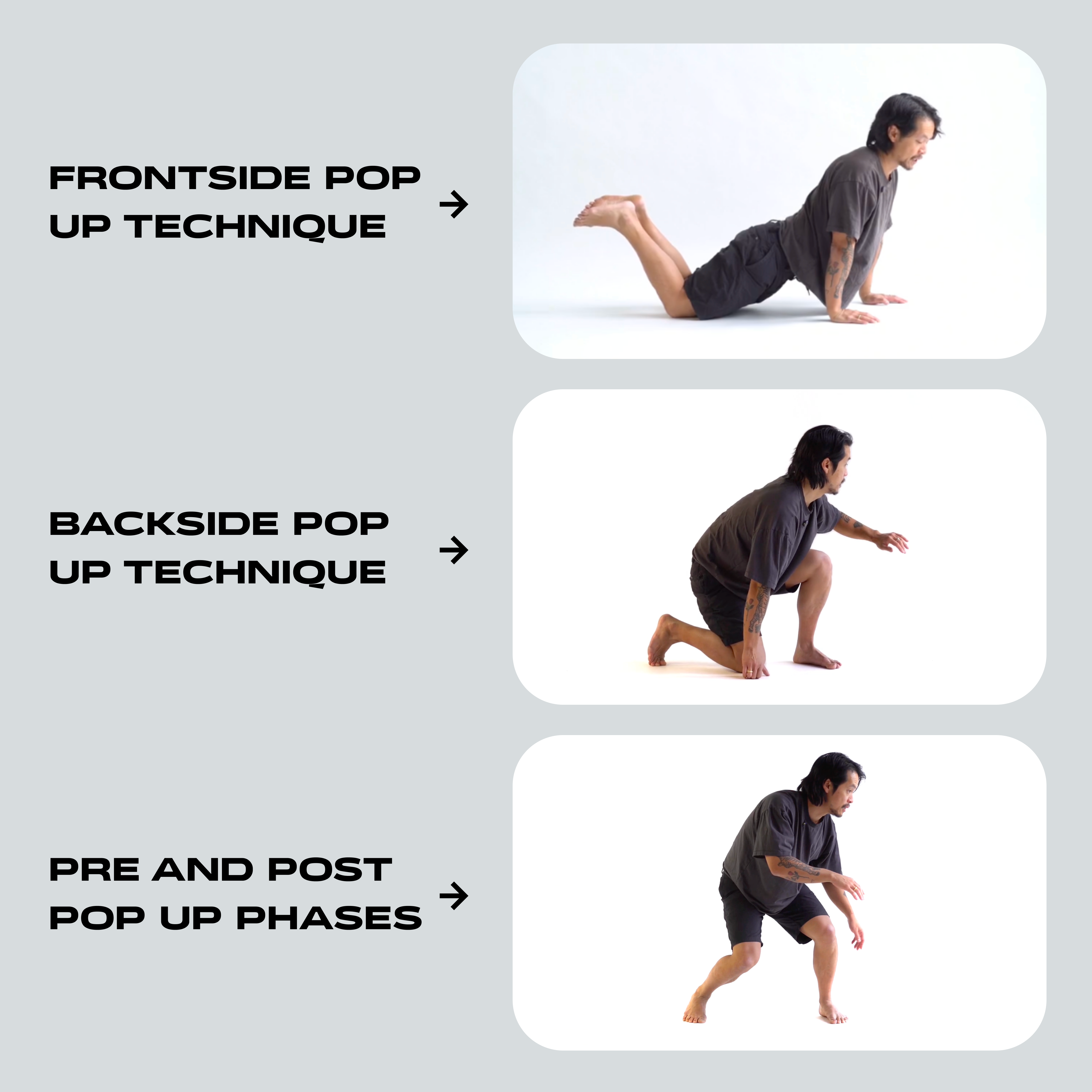 Programa de la técnica Pop Up